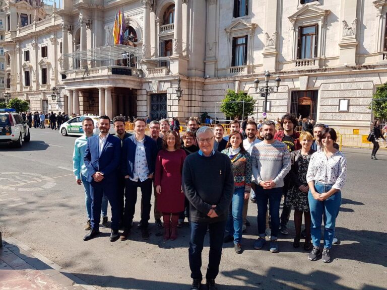 Compromís presenta su lista electoral en el Ayuntamiento de València después de la celebración de las Primarias