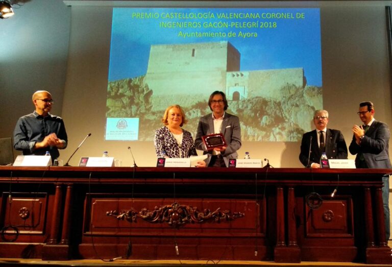 Premiat l’Ajuntament d’Aiora per la recuperació del seu castell