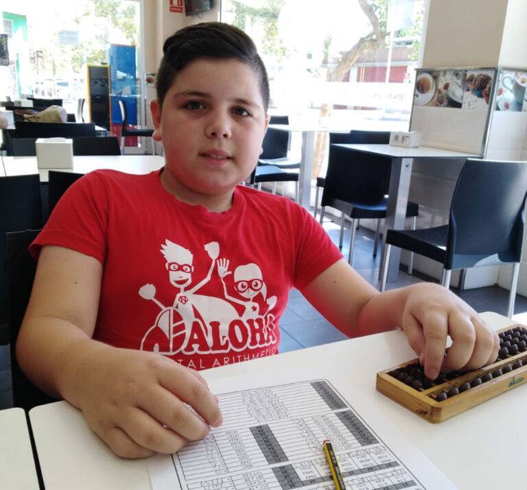 Un valenciano de 11 años participará en el Campeonato Mundial de Cálculo Mental