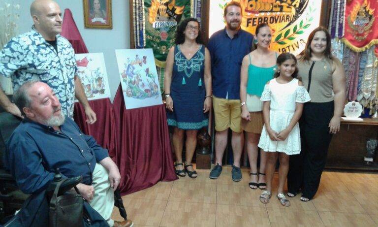 Presentación de bocetos en la Ferroviaria