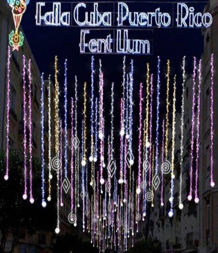 Les llums de Cuba - Puerto Rico guanyen el primer premi