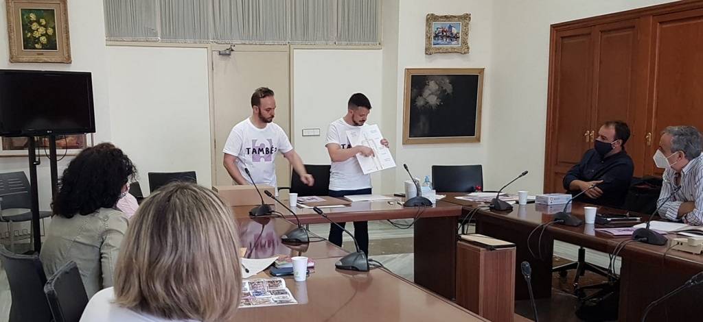 Ceballos y Sanabria plantarán la Falla Municipal Infantil 2021 8 2020 06 26 Ceballos Sanabria falla infantil 2