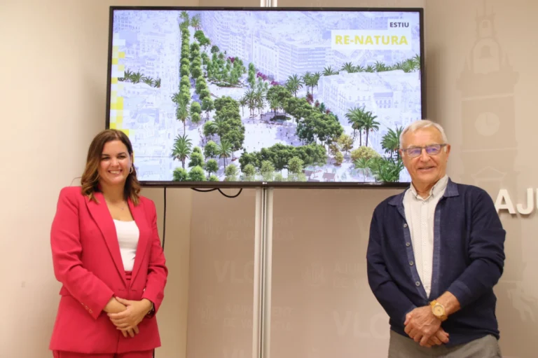 El diseño definitivo de la plaza del Ayuntamiento es Re-Natura