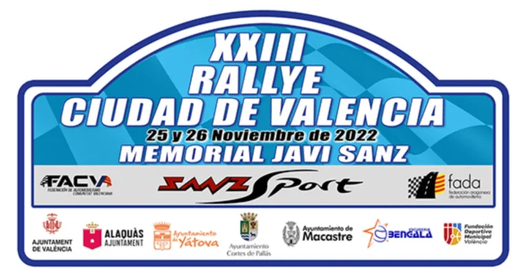 El XXIII Rally Ciudad de València saldrá desde Mestalla