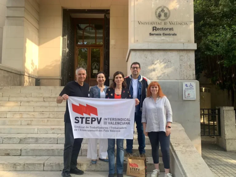 STEPV ha presentado las candidaturas de enseñanza pública
