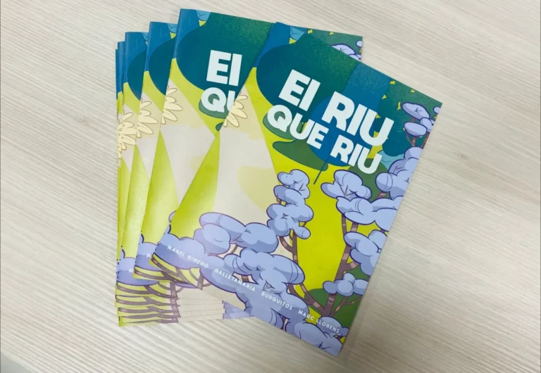 El riu que riu: un còmic divulgatiu sobre la història del riu Túria