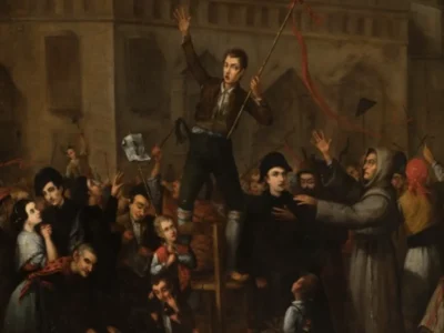 quadre alçament València contra Napoleó / cuadro alzamiento València contra Napoleón