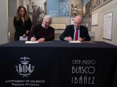 Fundació Centre d'Estudis Blasco Ibáñez, conveni, Ajuntament de València, Fundación Centro de Estudios Blasco Ibáñez, convenio, Ayuntamiento de València