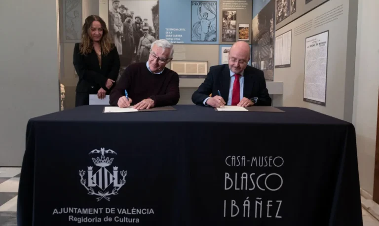 El alcalde de Valencia renueva el convenio con la Fundación Centro de Estudios Blasco Ibáñez