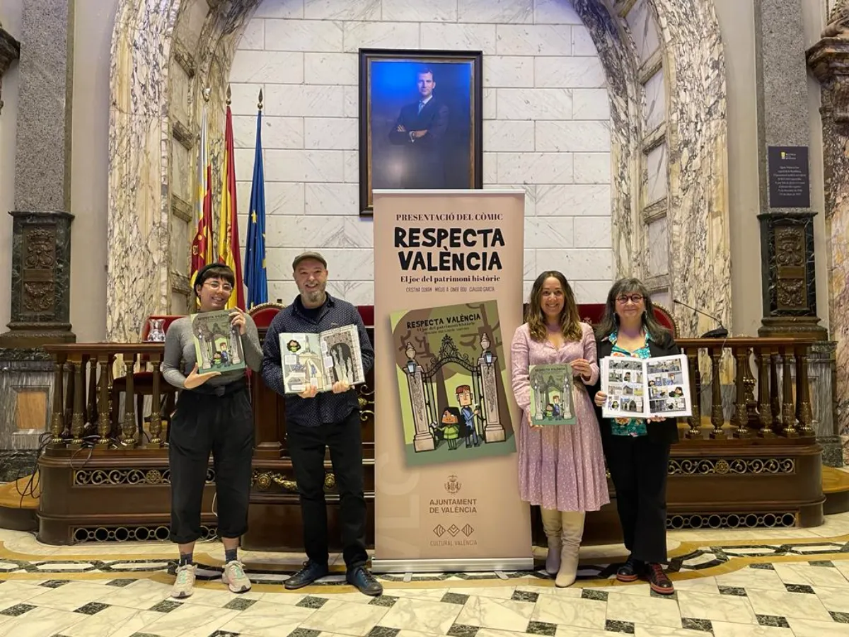 Respecta València, còmic, patrimoni cultural, Respeta València, cómic, patrimonio cultural