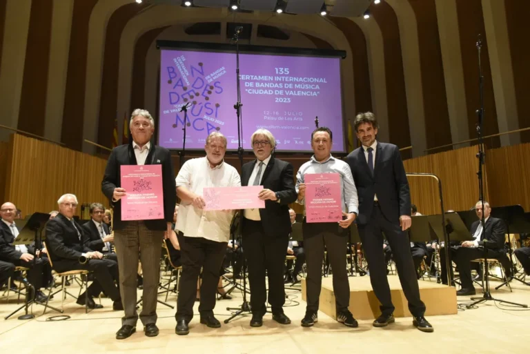 La Unió Musical de Godelleta i la Unió Musical de Torrent guanyen ex aequo el Certamen Internacional de Bandes de Música Ciutat de València 2023