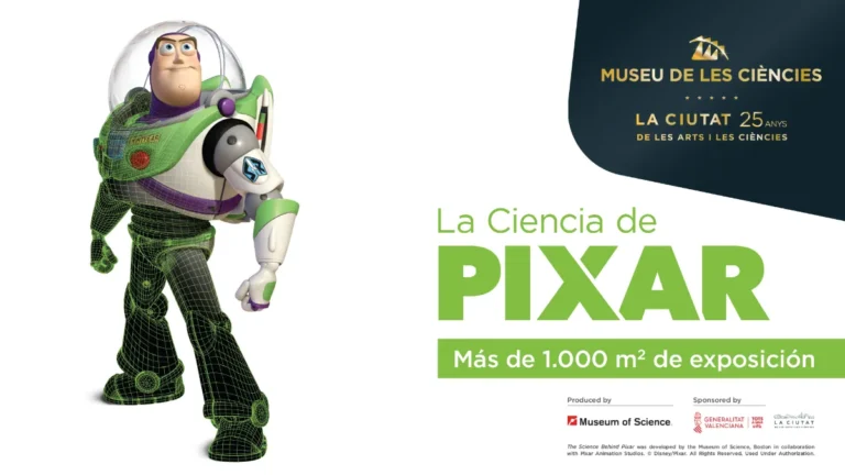 Llega la Magia de Pixar a la Exposición 'La Ciencia de Pixar' en el Museo de las Ciencias el 6 de octubre