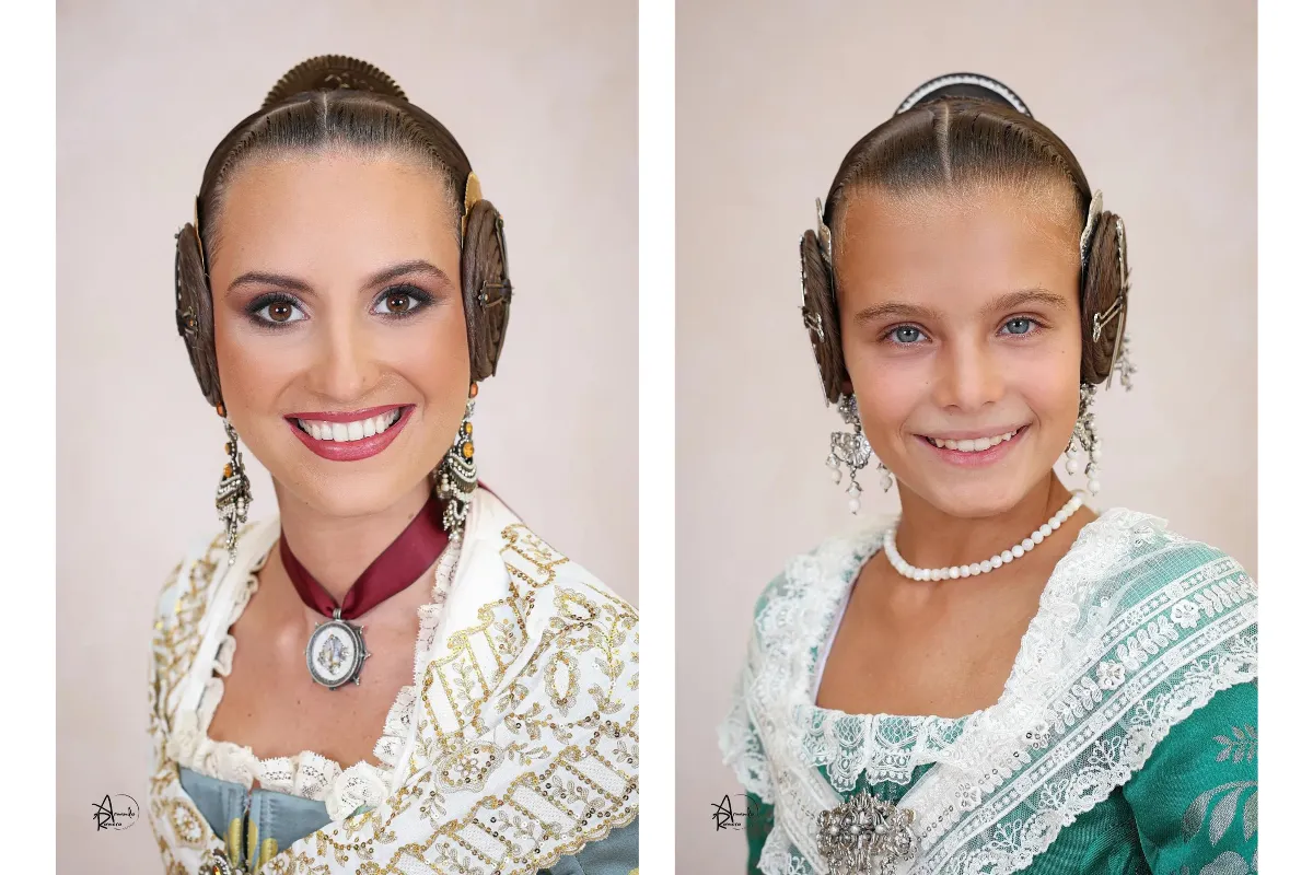 Estes són les Noves Falleres Majors de València 2024: María Estela Arlandis Ferrando i Marina García Arribas 1 Falleres Majors de València 2024, Falleras Mayores de València 2024