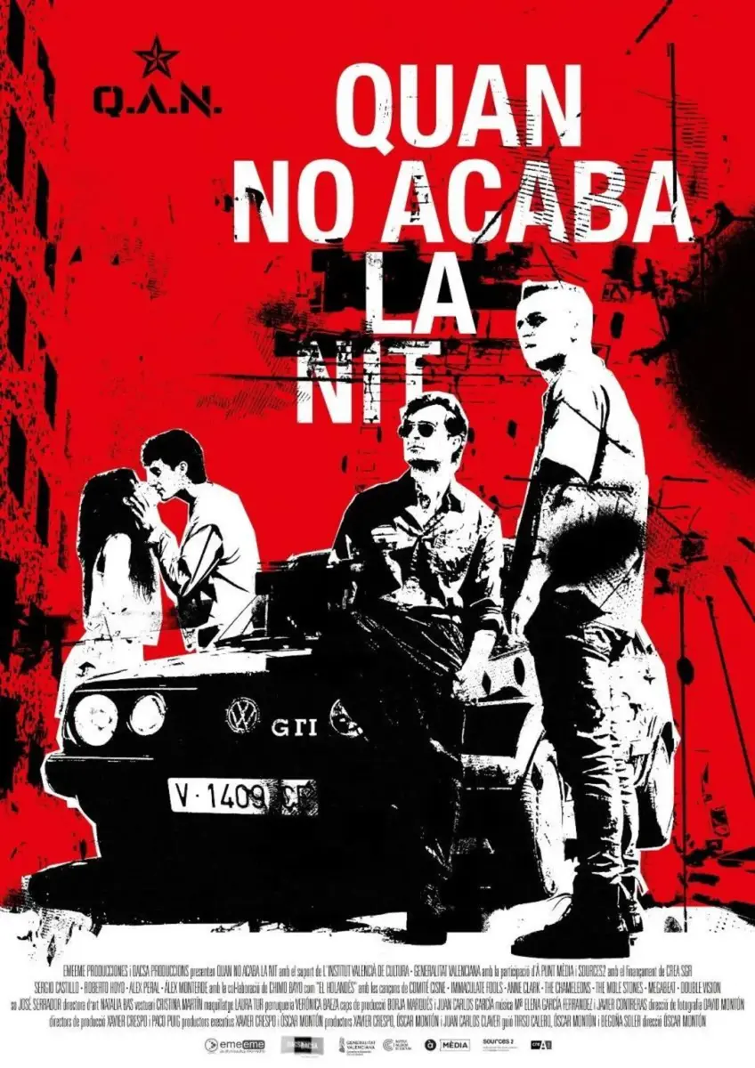 QUAN NO ACABA LA NIT (Cuando la noche no termina): La Ruta del Bakalao reviu en la gran pantalla el 27 d'octubre 2 Quan no acaba la nit, ruta del bakalao