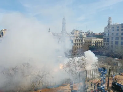 Mascletà del 17 de març, Mascletà del 17 de marzo