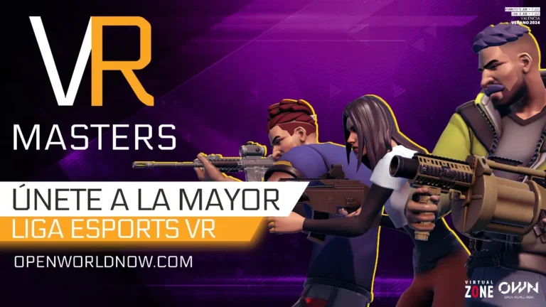 Valencia acogerá la final de VR Masters, la Mayor Liga de Esports en Realidad Virtual en España, con premios de más de 1.000 euros