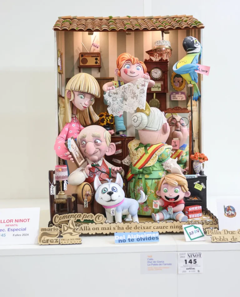 El Ninot Indultat Infantil 2024 es el de la falla Duc de Gaeta-La Pobla de Farnals