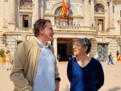 Grezzi i Robles anuncien la Reurbanització Plaça de l'Ajuntament 2027, Grezzi i Robles anuncien la reurbanización Plaza del Ayuntamiento 2027