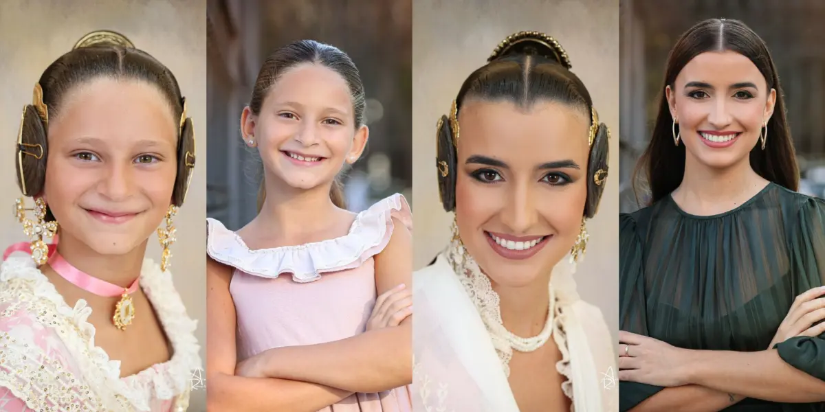 Falleras Mayores de València 2026: Carmen Prades y Marta Mercader 1 Falleres Majors de València 2026, Falleras Mayores de València 2026