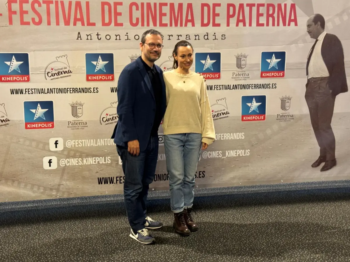 Natalia Verbeke i David Serrano presenten Lapönia a València abans de l’estrena del 1 d’abril