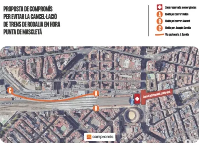 Rodalies durant les mascletaes / Cercanías durante las mascletás