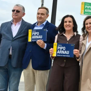 Carrer de Pipo Arnau a Malilla / Calle de Pipo Arnau en Malilla