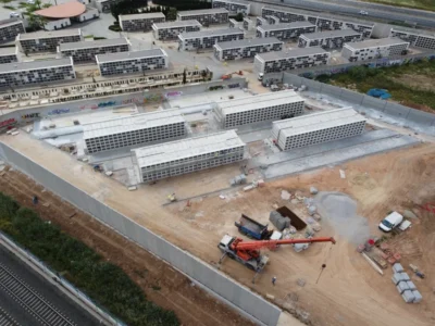 Ampliació del Cementeri General de València en la secció 21