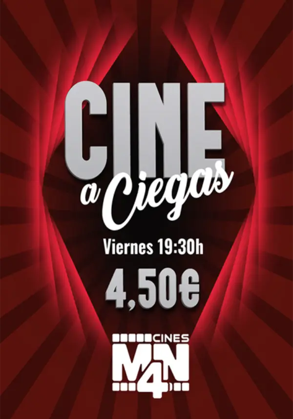Cartell de cine a ciegas