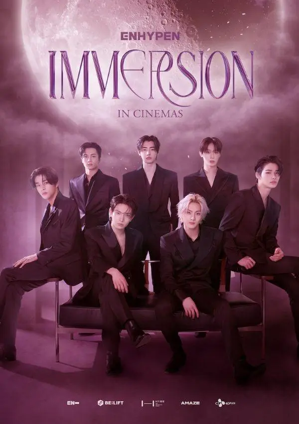 Cartell de enhypen immersion in cinemas