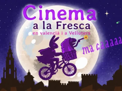 Cartell del cinema a la fresca en València a Velluters