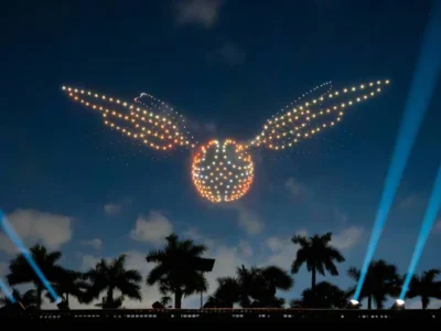 DroneArt Show Harry Potter a Cheste al Circuit Ricardo Tormo
