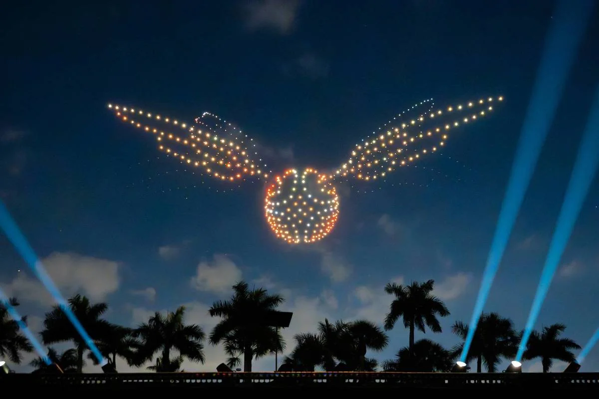 DroneArt Show Harry Potter a Cheste al Circuit Ricardo Tormo