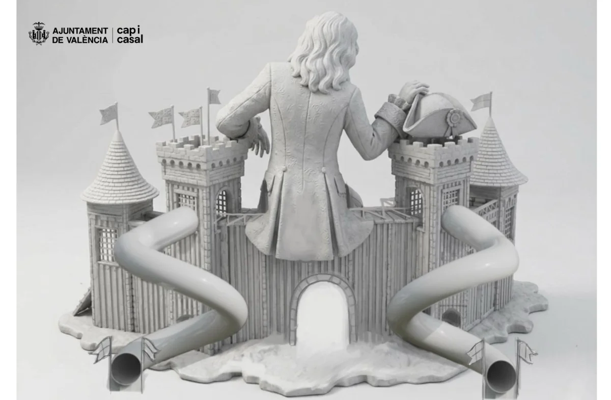 El nuevo Gulliver en el Jardín del Túria tendrá una escultura de 8,3 metros y nace con críticas por Campanar 4 0608 Figuraciýý El Lilliput de Gulliver (3)