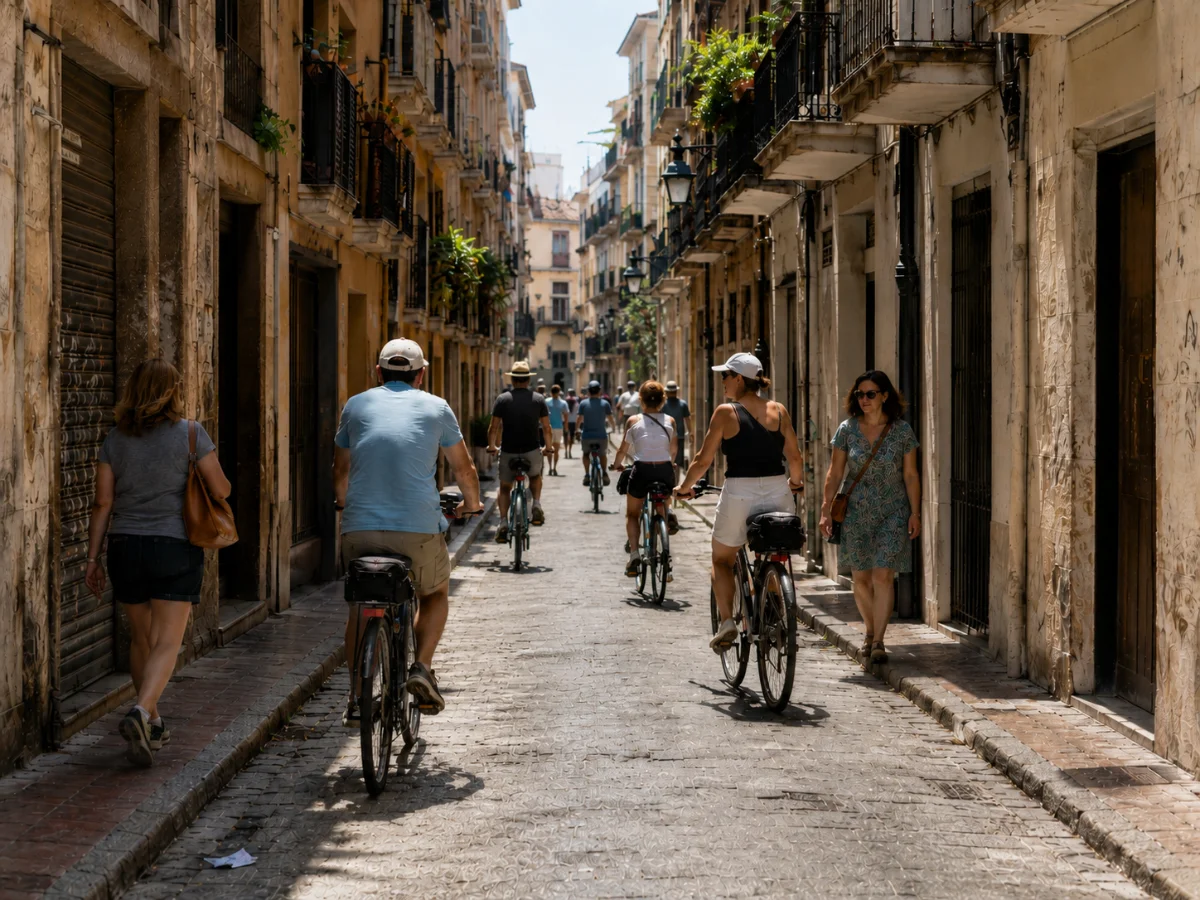Todo sobre València: noticias, ocio, turismo y planes para disfrutar la ciudad 20 Compromís denuncia grupos masivos de turistas en bici en València y reclama más control municipal