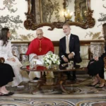 La Família Reial rep el Papa Lleó XIV en l’inici de la seua visita a Espanya