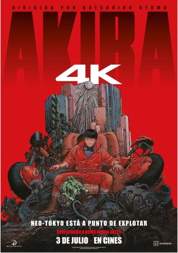 Cartell de Akira 4k