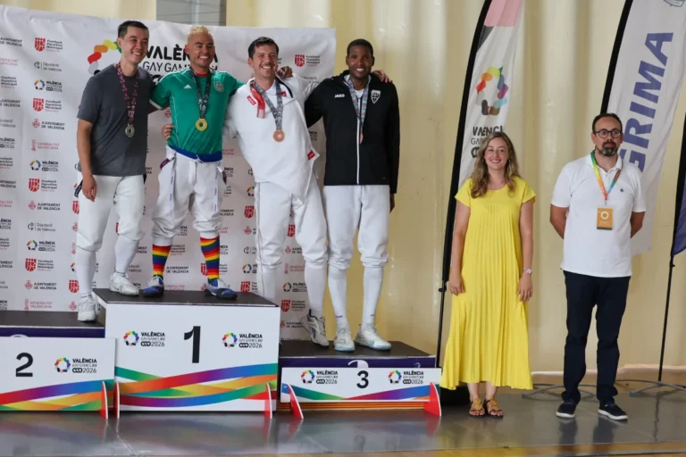 Gay Games València 2026 amb medalles inspirades en la indumentària valenciana