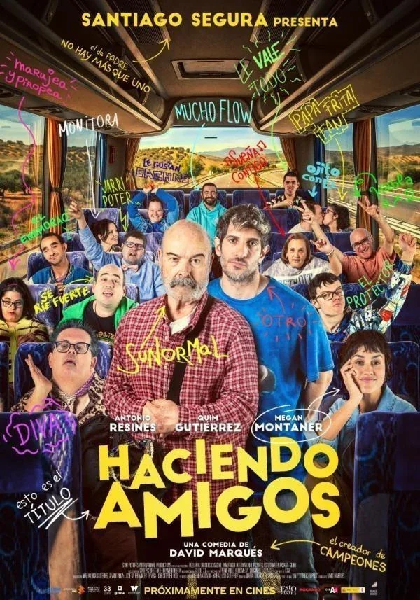 Cartel de Haciendo Amigos
