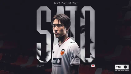 Ryunosuke Sato València CF, primer futbolista japonés del primer equip masculí