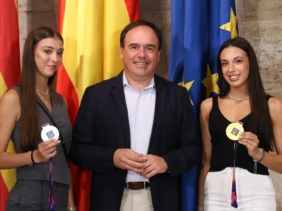 Marina Cortelles i Lucía Muñoz, campiones del món de gimnàstica rítmica amb Espanya