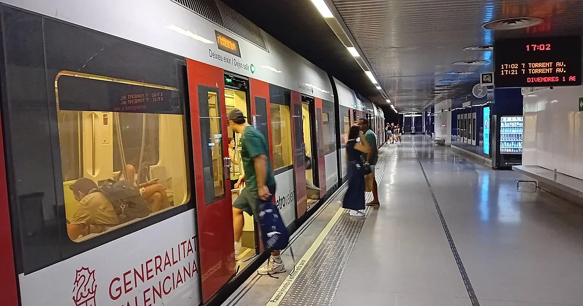 València: Turisme, Oci, Actualitat i tot el que has de saber sobre la ciutat 20 Metrovalencia supera els 6,6 milions de desplaçaments al juliol de 2026
