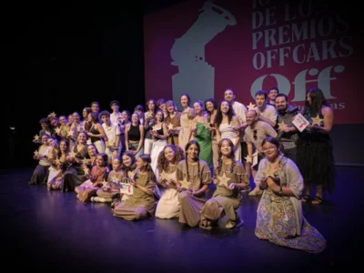 Festival de teatre d’Escuela Off durant la gala dels Offcars a València