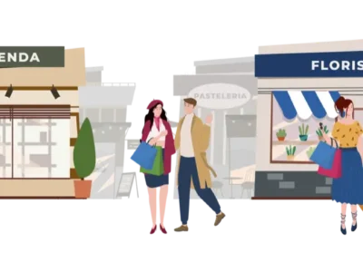 Il·lustració oficial de la campanya Bons Compra de Pérez Galdós i Giorgeta 2026 a València
