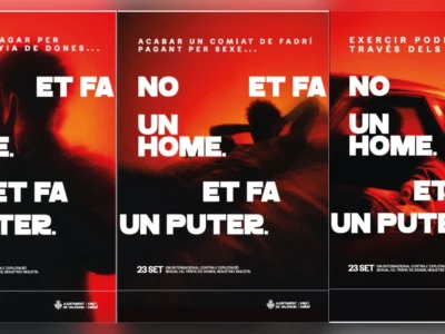 Cartells de la campanya contra l’explotació sexual de València de setembre de 2026