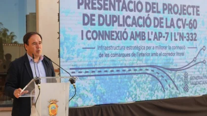 Presentació del projecte de duplicació de la CV-60 entre l’Olleria i Terrateig