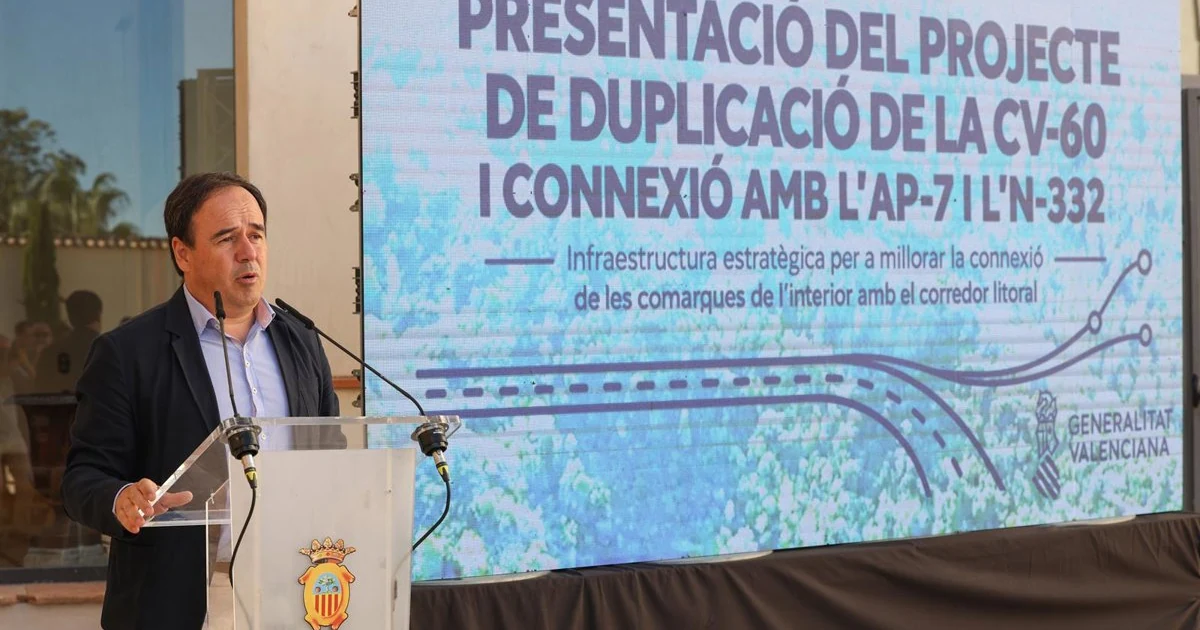 València: Turisme, Oci, Actualitat i tot el que has de saber sobre la ciutat 50 La duplicació de la CV-60 començarà en 2027 amb una inversió de 347 milions