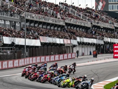 Eixida del Gran Premi de MotoGP al Circuit Ricardo Tormo de València