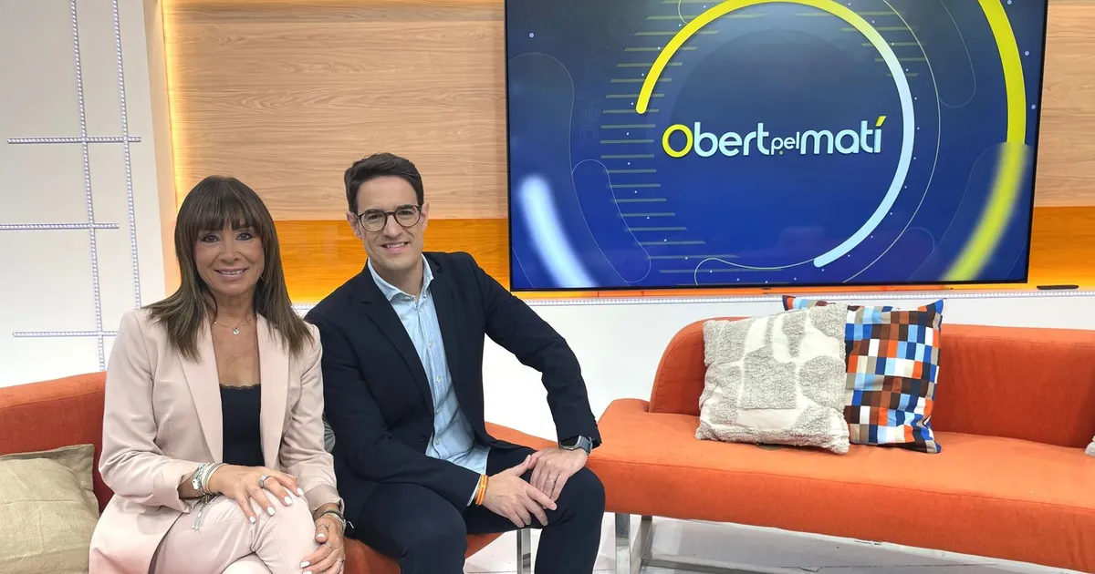 À Punt estrena ‘Obert pel matí’ este lunes con Clara Castelló y Juanma Melero