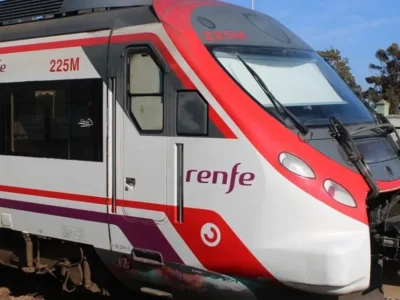 Tren de Rodalia de Renfe al nucli de València