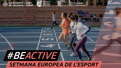 Cartell de la Setmana Europea de l’Esport 2026 a València